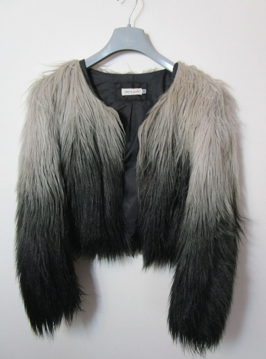 Urban Bliss 14 SHAGGY CROP Faux fur jacket