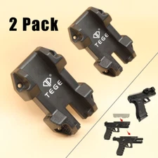 2Pcs Gun Magnetic Mount Holder 55lbs Magnet Holster Concealed in Car Wall Desk