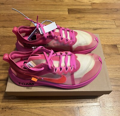off white pink foams