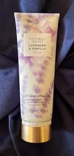 VICTORIA'S SECRET LAVENDER & VANILLA RELAX BODY CREAM/LOTION, 8 OZ., NEW!