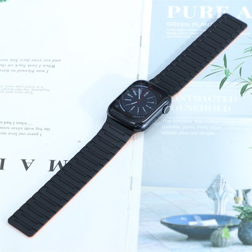 Pulsera con correa de silicona magnética para Apple Watch 10 9 8 7 6 SE Ultra Smartwatch - Imagen 34 de 64