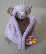 TY Beanie Baby BATTY The Bat Plush Toy Animal