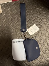 NEW WITH TAGS Lululemon Dual Pouch Wristlet- BLEN/TRNV Rare Hard To Find