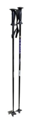 Kerma Vector Ski Poles 120cm Downhill Aluminum Poles Black Purple