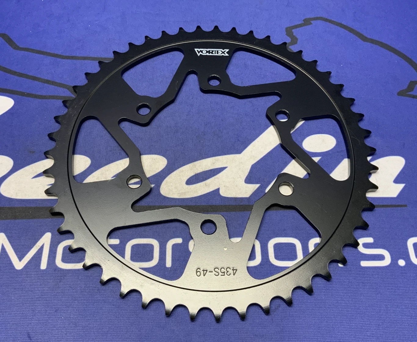 Vortex Racing Steel Rear Sprocket YZF-R3/6/7/9 MT-03/7/9/10 49 Teeth 435S-49