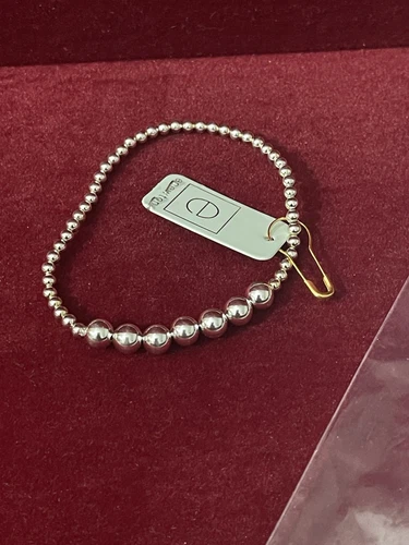 Enewton Mixed Metal Classic Beaded Bliss 6mm Bracelet New With Tag