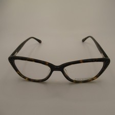 Lulu Guinness Eyeglass Frames Women's Tortoise Cat Eye 53-15-135 TOR