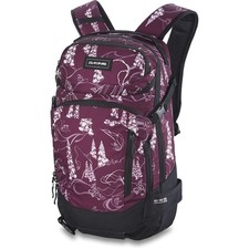 Dakine Women's Heli Pro 20L Snowboard and Ski Backpack B4BC Grapevine Print New