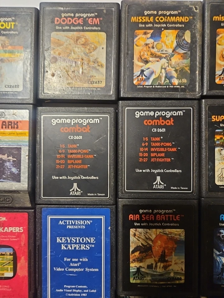Lot of 23 Atari Cartridge Games Untested-Various Titles Atari 2600 READ DESCRIPT - Image 3 of 4