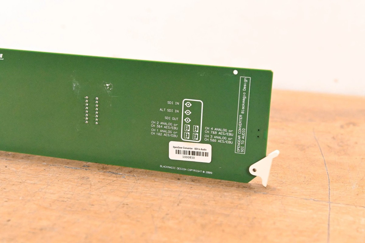 【新品】BlackmagicDesign OpenGear Converter Blackmagic Design OpenGear Converter Sync Generator