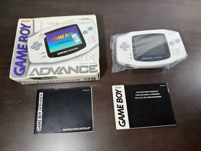 Nintendo GameBoy Advance GBA White Handheld Console Near Mint | eBay