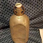 Vintage Metal Canteen Ceramic Stopper Wire Bail Militaria — photo 2