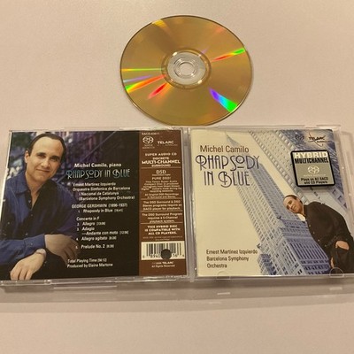 Michel Camilo - Rhapsody In Blue  24K GOLD SACD 5.1/ST AUDIOPHILE Telarc NM+