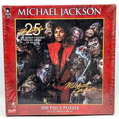 Michael Jackson Thriller 25th Anniversary 500 Piece Puzzle Bepuzzled New Sealed