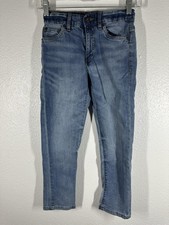 Lucky Brand Jeans Youth Medium Blue Authentic Skinny Adjustable Waist Denim