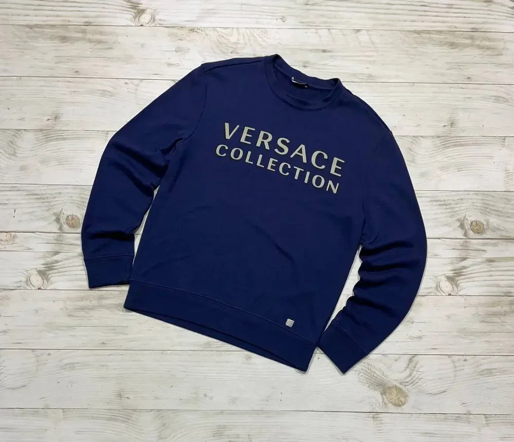 Versace Collection Basic Sweatshirt Big Logo Medu… - image 1