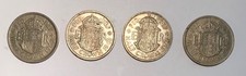 Half Crown Halfcrown 4 Coins Elizabeth II .. 1960 .. 1961 ? 1962 ? 1963