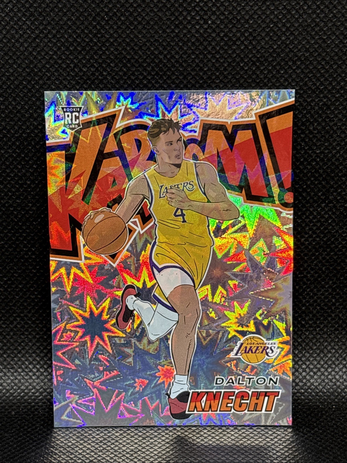 2024-25 Panini Revolution Dalton Knecht Kaboom-Vertical RC Rookie #24 Lakers