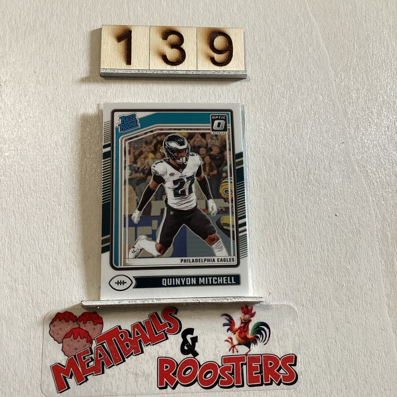 2024 Donruss Optic Quinyon Mitchell #282 Rated Rookie