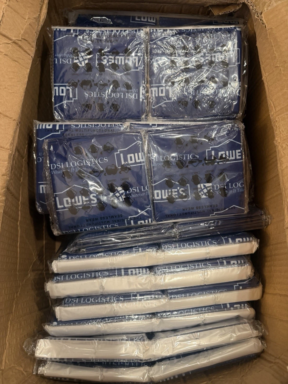 250 PCS Lowe’s DSI Logistics Multifunc Seamless Balaclava Face Cover Neck Gaiter