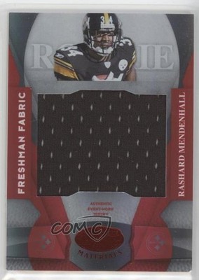 2008 Leaf Certified Materials Mirror Red 48/100 Rashard Mendenhall Rookie RC 3z8