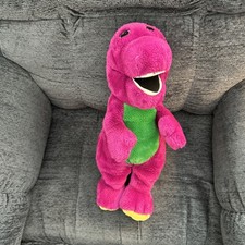 Barney Friends Purple 14 Dinosaur Plush Stuffed Toy Vintage 1992 Lyons Group