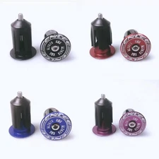 Bicycle Grip Handlebar Cap Bike Expansion Lock Bar Plug Aluminium Alloy Locks