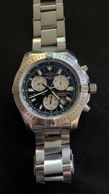 2015 Breitling Colt Chronograph A73388/BD43 44mm Good/Fair Condition Open Papers