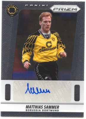 Matthias Sammer 2025 Panini Prizm FIFA Club World Cup Flashback Auto #4 Dortmund