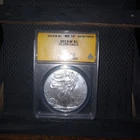 2013-W  Silver American Eagle  ANACS MS70