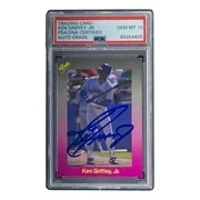 Ken Griffey Jr Signed 1989 Classic Baseball #193 Rookie Card PSA/DNA Gem MT 10 - Image 3 of 4