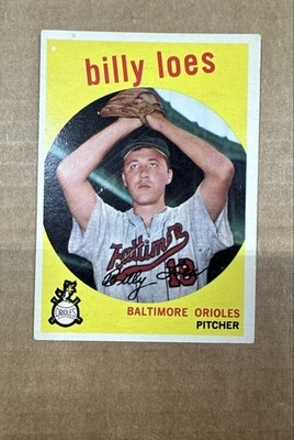 1959 Topps - Billy Loes #336 ''Traded to Washington in March 1959.'' on Back