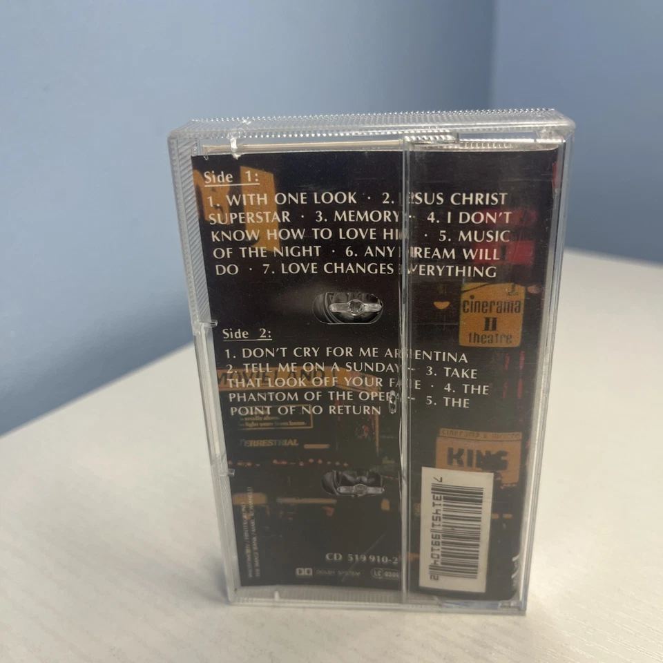 James Last & Orchestra plays Andrew Lloyd Webber Cassette Tape album (1993) - Image 3 of 4