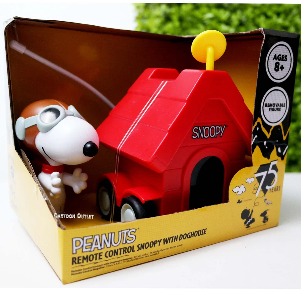 SNOOPY RED BARON Remote Control Toy Wireless Peanuts Charlie Brown Trending New - Image 2 of 4