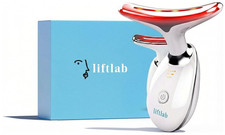 LED Face and Neck Massager   LiftLab 3-in- Beauty Sculptor with Red, Blue Green