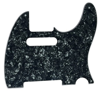 For Fender Tele 1962 Stratocaster Pickup Style Guitar Pickguard,Black Pearl