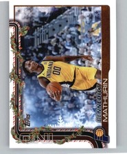 2025 Topps Flagship Basketball Holiday Bennedict Mathurin