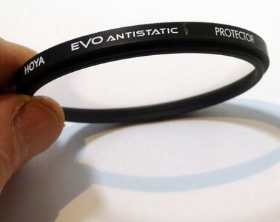 HOYA EVO Antistatic 62mm Filter clear lens Protector UV