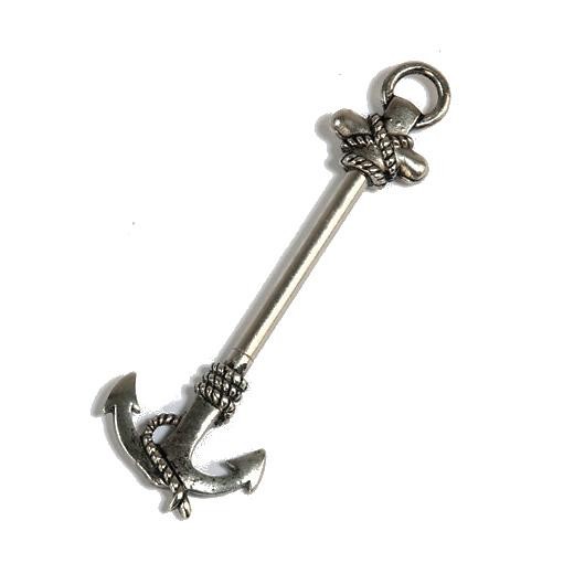 Hobby & Crafting Fun Key Hanger with Screw Clasp - Anchor