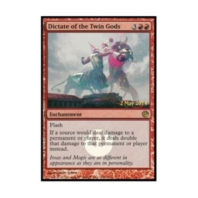 WotC MtG Launch Party & Release Event Prom  Dictate of the Twin Gods (P) (F EX