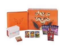 Pokemon S-Chinese 2024 Eevee GX Gift Box Flareon Box Exclusive Sealed US Seller