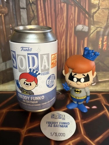Funko Vinyl Soda: Funko - Freddy Funko as Batman