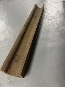 3FT Wooden Gutter - unused - see details below for more information.