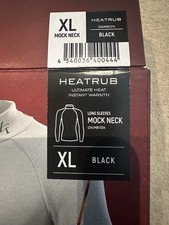 Zerofit Ultimate Black Mock Neck Long Sleeve Base layer New XL