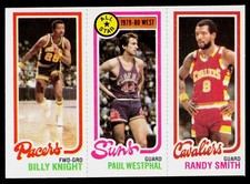 1980-81 Topps Billy Knight / Paul Westphal / Randy Smith 16 59 120
