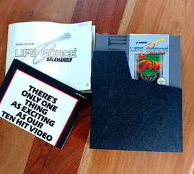 Nintendo NES Spiel Life Force Salamander PAL A CIB 1988