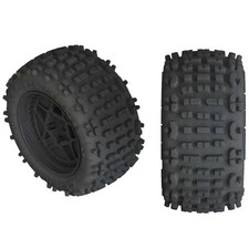 Arrma AR550050 dBoots Backflip LP Tire 3.8 Glued Black Outcast 4x4 BLX 4S 2 ...