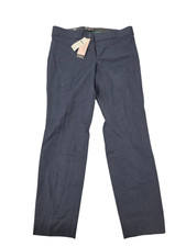Banana Republic Sloan Pants Womens 4P Petite Dark Blue Viscose Spandex NWT