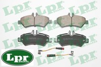 LPR 05P1293 Bremsbelagsatz FüR Scheibenbremse Bremsbelagsatz BremsbeläGe