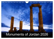 Monuments of Jordan 2026 (Wall Calendar 2026 DIN A4 Landscape), CALVENDO 12 Mont